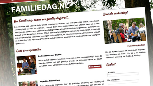 Een gezellige dag voor de hele familie organiseren? Geniet van onze prachtige locatie, van elkaars aanwezigheid en van het moment.