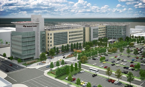 UCSF Medical Center at Mission Bay. 289-bed children's, women's & cancer hospital complex opening in 2015. Expansion of one of the nation's premier hospitals.
