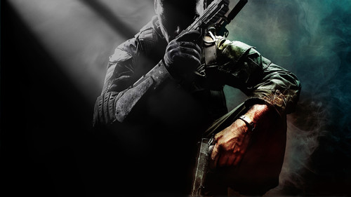 Jugando call of duty