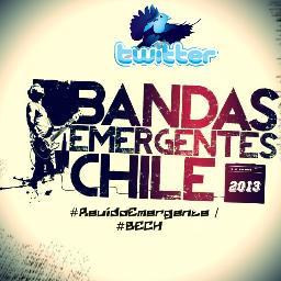 Pagina dedicada a la difusión y actividades de las bandas emergentes de Chile. 

ARRIBA EL RUIDO EMERGENTE 
#BECH #emergentes_chile