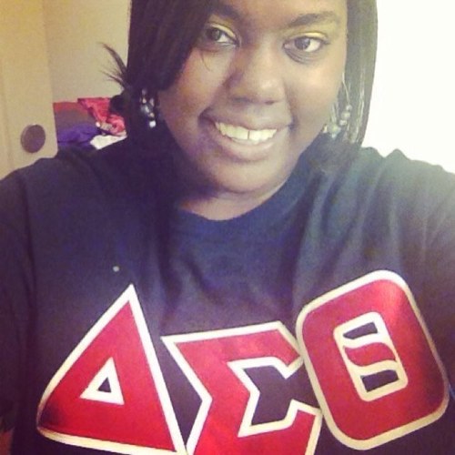 I am the 35th Devastating Diva of 37 R.O.A.D. #DeltaSigmaTheta,#IP,#UNCC  It look so good on me I LOVE MY D.S.T. Welcome to my world..