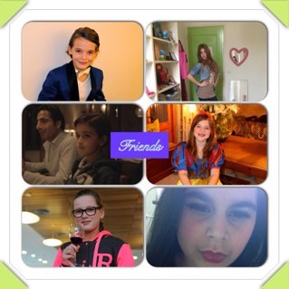 Friends lili bel bella maxS omar lois❤ groep8 ga jullie missen