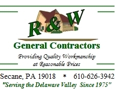 R_W_Contractors's profile picture. Home Improvement Contractor; Registration Number - HIC # PA020163