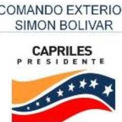 ComandoExtSB's profile picture. Cuenta oficial del Comando Exterior Simón Bolívar de @hcapriles. #VenezuelaSomosTodos.