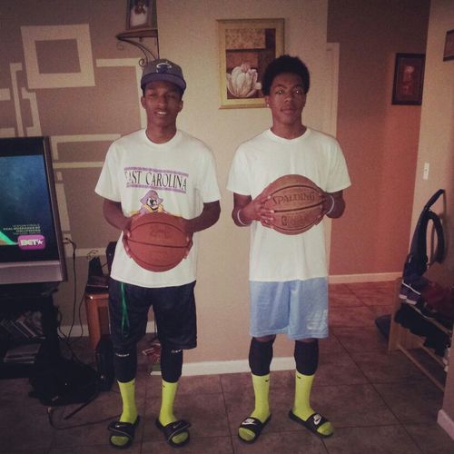 Ball Is Life ; Married To The Court ' Spalding Has My HEART  .