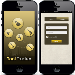 Tool Tracker App use smartphone technology to scan barcodes for ease of management of job site tools and tasks.