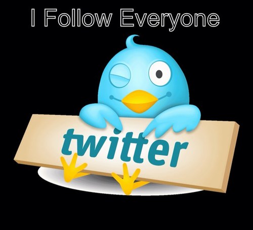 I follow everyone!