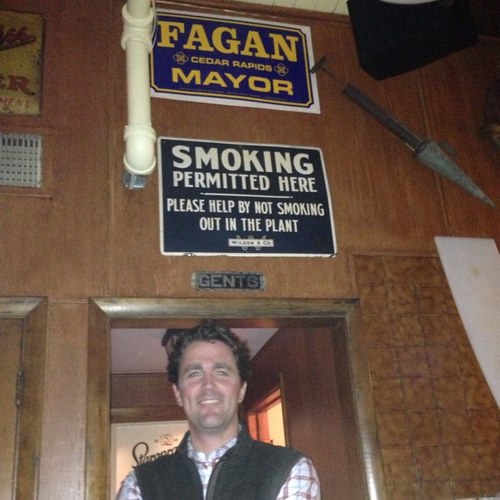 Loyal Iowan.  Lawyer.