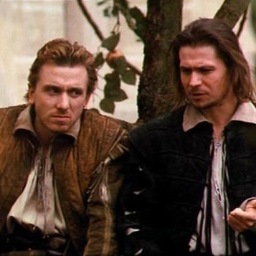 Guildenstern: The more charming and brilliant one. Not Rosencrantz.