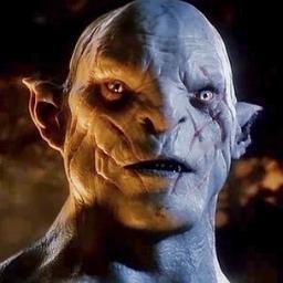 That pale mother fucker the Orc slags love. King of the Goblins of Moria. Iv been defiling young Orcs slags for decades. Riding Wargs with some real Orc niggas