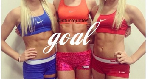 TeamCheer TeamStunt TeamInteractWithMe ask me for a follow back (: Created 9/21/12 Just a cheerleader turned fittie...Be Awesome