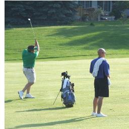 I am very dedicated to my family, work and golf. I have the greatest wife and kids a man can ask for.
