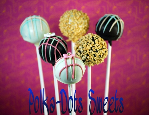 Specializing in custom cakes, cakepops and cupcakes. E-mail for inquiries @ PolkaDots.Sweets@gmail.com