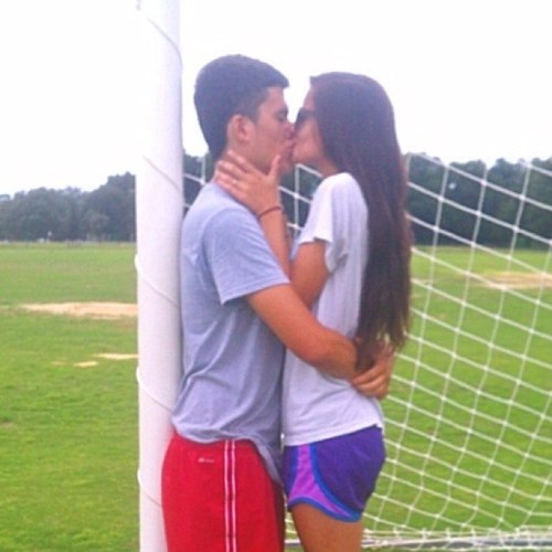 I am in love with my soccer player and in love with the beautiful game.