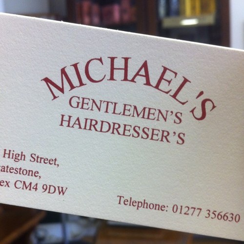 Two chair Barber shop in the characteristic village that is Ingatestone. Top haircuts from Sarah and James