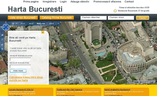 Cel mai bun site de localizare pe harta a obiectivelor si strazilor