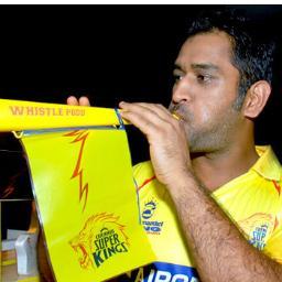 whistle4csk's profile picture. Fan page of Namma ooru Ipl team - Chennai Super Kings ♥ 
Follow Us & Win CSK gears, Tickets and much more! #WhistlePodu