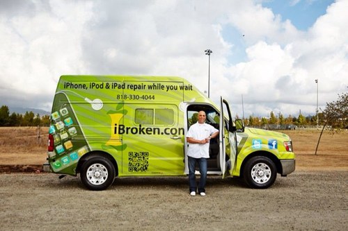 Mobile iPhone, iPad & iPod repair.  Call today to have the iBroken Truck stop by your home or office! We make repairs easy. Walk-ins welcome in Westlake Village
