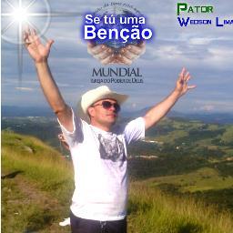 twiteer oficial do pastor-@impdwedsonlima
A paz do Senhor Jesus cristo, Deus manda dizer: Se tú uma bênção. http://t.co/BcqHCge3