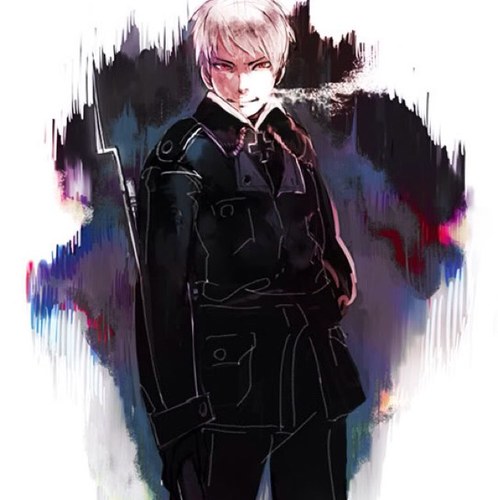Love is a four letter word~So is kill.Heaven has six letters~Sinner does also.Compassion is made of 10.But Psychopath is too.
|Insane!Prussia. 21+|
I'm a pet..