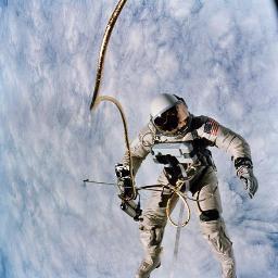 the only trip i'll take in space is around the sun, on this satellite right here