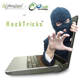 Wegilant Net Solutions Ltd. India & Ecell, IIT Bombay Presents Hack-Tricks, India’s Best-Ethical-Hacker hunt, It is a Zonal twitter account on updates from Raj.