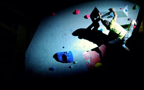 Climbing comp in switzerland