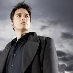 My name is Captain Jack Harkness. I was born in the Boeshane Peninsula in the 51st century. I work at The Torchwood Institute. I can't die.  (RP)