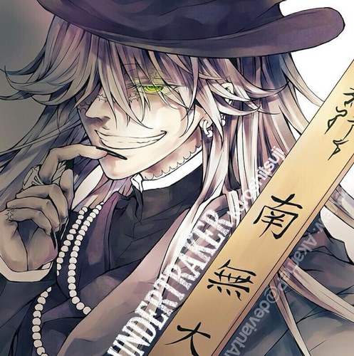 The name is Undertaker, don't forget it~ I deal with coffins at my shop~ you want an answer from me, first you have to show me a first rate laugh.