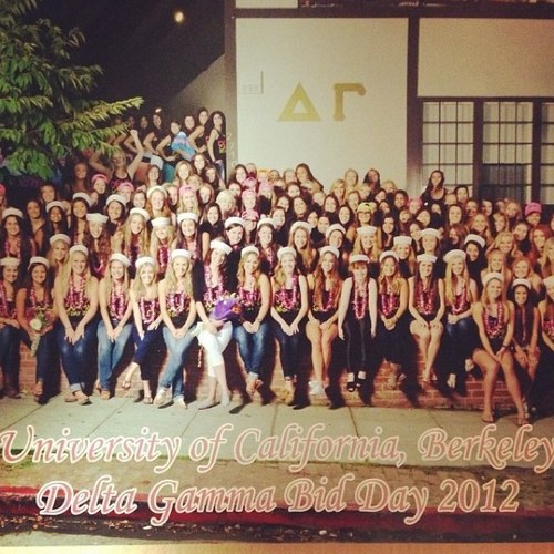 Gamma chapter of Delta Gamma at the University of California, Berkeley ⚓ #DoGood #GoBears!