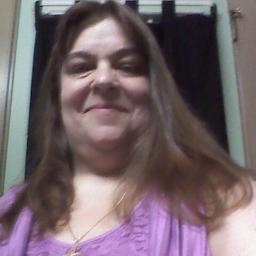 long brown hair, hazel eyes, full figure, 53 years old. work at cracker barrel, have a 29year old daughter granddaughter 11 and grandson  4 yrs. old.