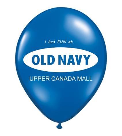 Old Navy Upper Canada Mall
17600 Yonge St. Newmarket, ON
905-830-1889
Feedback? Compliments? Want a FUN job? Call us! Facebook: Old Navy Upper Canada Mall