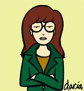 Daily quotes from the MTV classic Daria, a biting social commentary on the idiocy of modern teenage culture. As relevant as ever.
