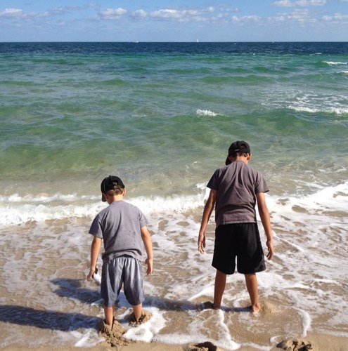 Just kicking it, SoFla style!