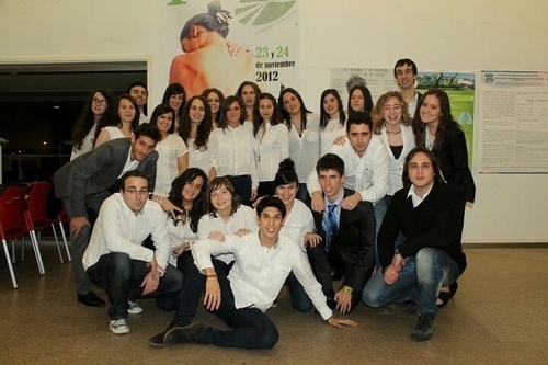 Alumnos de 4° Curso del Grado en Fisioterapia en la Universidad de A Coruña. #Fisioterapia
