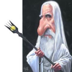 El Sabio, el Blanco, Curunír, Curúmo, el más poderoso de los Istari, Jefe del Concilio Blanco, Amigo de Rohan, Señor de Isengard, El Jefe. #SpanishFakeESDLA