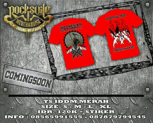 rocksviledistro's profile picture. Cloth & music merchandise.
jl.sutaatmadja,panglejar,Subang.
contact @chawanjessica 085659951555