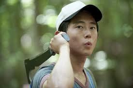 I used to be just a pizza delivery guy. Now I'm a guy at the end of the world just trying to survive. I love Maggie. And I'm Korean. #MS #TWD