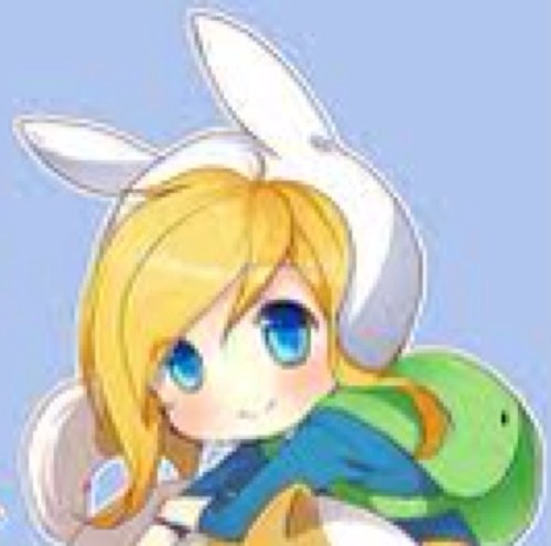 I'm that blonde girl with a bunny hat...I can kick butt and save the day...