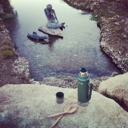 Musicians of all sorts welcome to meet by the mermaid, Sirena, on the creek in Salado, Tx the last Friday of each month at 6:30pm to make music.