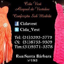 Cida Vest (Aluguel de Vestidos de Festa)
 tel: (31) 33933779