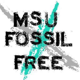 MSUFossilFree's profile picture. Let's get MSU divested from fossil fuels,and move our campus to 100% clean energy!