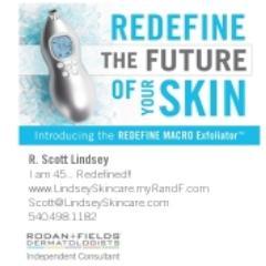 I represent Rodan + Fields, creators of Proactiv now doing for anti-aging what they did for acne.