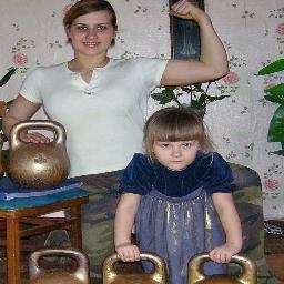 I am a strong woman, wife of a strong man named Uri and the mother of two very, very, very strong daughters, Varya and Barbara, aged 21 and 7 respectively