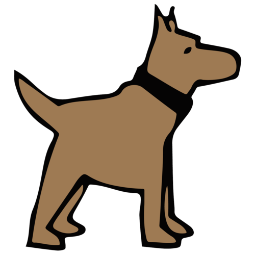 Karel the dog, helping teach beginners programming since 2012.