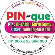 Bikin PIN, Gantungan Kunci, ID-Card PVC, Kartu Nama dan Stiker