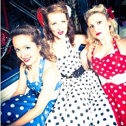thepolkadots's profile picture. Take three sassy voices, a collection of original vintage & modern numbers adding our own twist, some sharp dance routines.... and you have The Polka Dots!