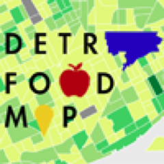 Detroit Food Map