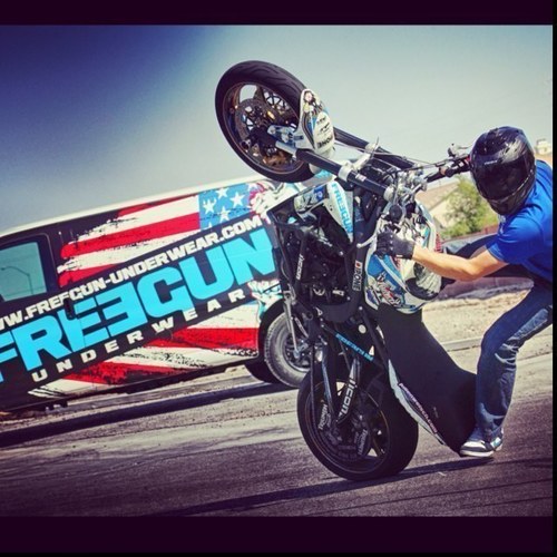 Pro StreetBike Freestyler sponsor by Triumph, Freegun, Ipone, Avon Tyres, kutvek, CL Brakes, Neken, Jokeriders, Ride hard & live your dream !