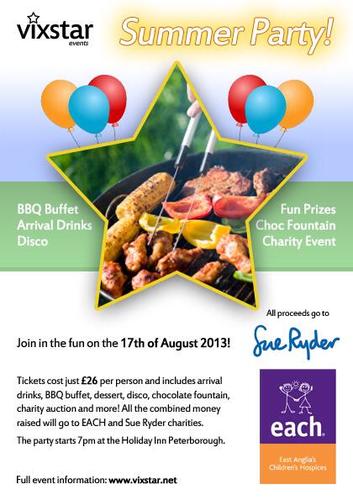 VixstarsEvents's profile picture. Raising money through events for charities in the Cambridgeshire area please visit http://t.co/Clsy6U8FWj for more details